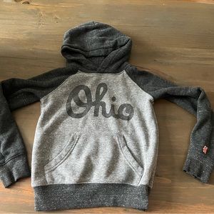 Homage Ohio State OSU Buckeyes Hoodie - kids size 8. Made in USA